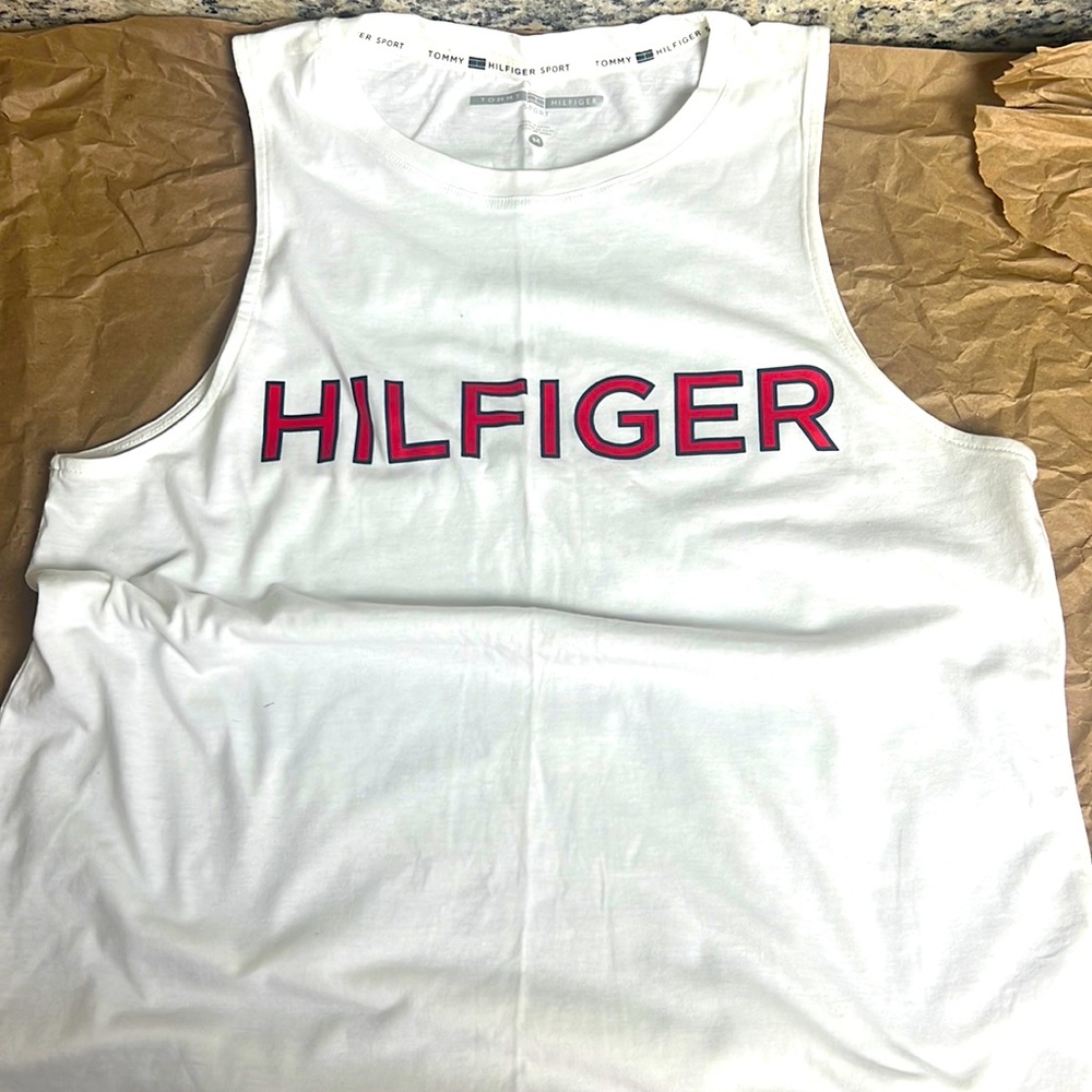 Tom Hilfiger tank top like new mens Medium